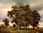 Georg-Heinrich Crola Oak Trees China oil painting reproduction